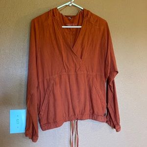Prana Hooded Shirt w/ Pockets